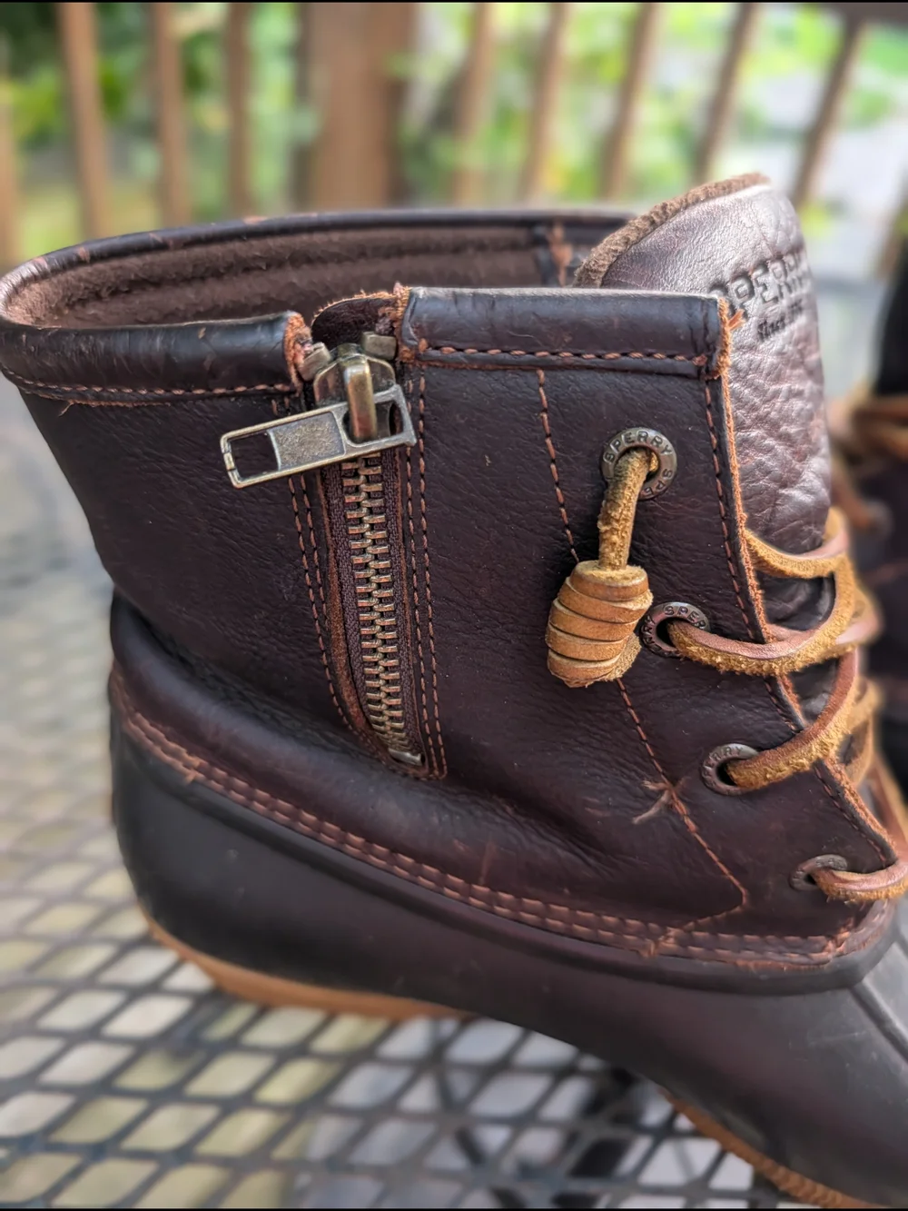 Sperry Women’s Brown Waterproof Duck Boots